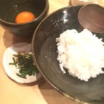 鳥しき - タマゴかけご飯