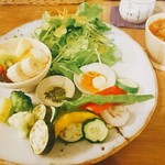 カフェ クマコ - ベジフルプレートランチ