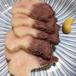 こよい寿司 - 自家製くじらのベーコン