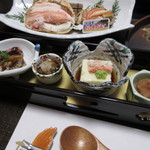 旬魚たつみ - 小鉢四種