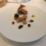 ラ クレリエール - 小さなメヌケのデグスタシオン。カマやフリット。リスフレであげたりと。