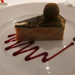 レストラン カーウントカー - フォアグラのトルテ仕立て　インペリア風　黒トリュフと貴腐ワインのジュレを纏って