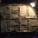 OATMAN DINER - 外メニュー看板