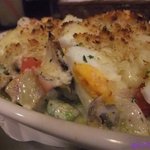 OATMAN DINER - 自家製ローストターキーとアボガドのコブサラダグラタン