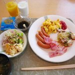 Seiruimmiyakojima - 朝食バイキングの例