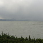 Sanriba - 店内から見える宍道湖