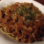プー横丁 - スパゲティ ビーフストロガノフ