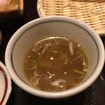 手打蕎麦 ふたば - そば湯は淡麗系