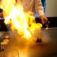 鉄板DINING集 栄店 - フランベ
