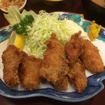 魚がし 大膳 - ♪カキフライ定食￥700　大盛り50円