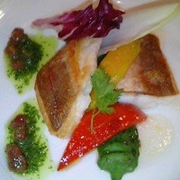フランス料理 榛名 - ほうぼうバジルソース