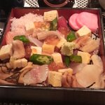 Tsukiji Sushi Sei - ばらちらしアップ