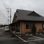 本手打ち　きむら - 駐車場から