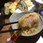 四季料理 海山 - 海老、ぶりんぶりん