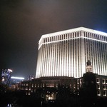 The Venetian Macao - 外観（夜）