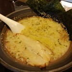 岩本屋 - 塩らーめん(春菊抜き)760円