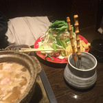 魚大将 うまかっぺや - 料理写真:牛ホルモン鍋¥980(税別)
2017年1月大盛サービスを中!