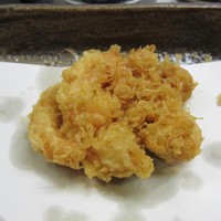 てんぷら天松 日本橋店 - 海老のかき揚げ