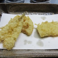 てんぷら天松 日本橋店 - 鱚、烏賊、蓮根