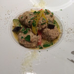 創作イタリアン Gemelli - 豚肉のポルペッティー