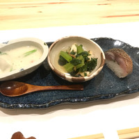 ご馳走 ね音 - 季節の前菜三種