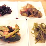 韓国館 - ランチ前菜（４種）