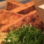 季節料理かたやま - おかべの厚揚げ