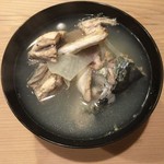 うを徳 - お椀（鯖 船場汁）
