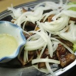 中ちゃん - 「Inihaw na baboy（豚ロースのBBQシークヮーサー風味ダレ）」値段不明