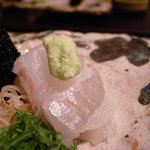 虎白 - 鮃のお造り