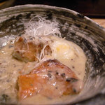 虎白 - 金目鯛と海老芋　白トリュフのソース