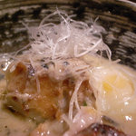 虎白 - 金目鯛と海老芋　白トリュフのソース