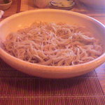 手打ちそば　彩の実 - そばです。すっきりしたのどごしでした。