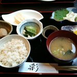 Shunsai Ryouri Ten - 湯葉の刺身といろいろ小鉢のついたランチ