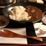 南天苑 - 女将のぎゅうすじカレー