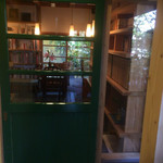 万年山文庫 - 入口のドア