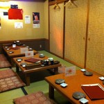 ばんや - くつろげるお座敷タイプ！６名席２つ、４名席１つ、一部屋なら１６名様程度