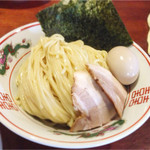 オールド スクール 中華そば ミヤ デ ラ ソウル - 背脂特製つけ麺（大）360ｇ￥1030円