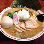 オールド スクール 中華そば ミヤ デ ラ ソウル - 特製背油中華ソバ880円