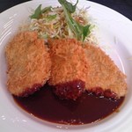 レストラン サンディエゴ - [料理] ヒレカツ (メインプレート) 全景♪ｗ