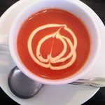 レストラン サンディエゴ - [料理] トマトスープ アップ♪ｗ