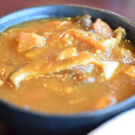 麦の蔵 - セットのミニカレー丼