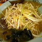 Ramen Shoppu - ﾗｰﾒﾝｼｮｯﾌﾟ湯田店●ねぎﾗｰﾒﾝ(並)