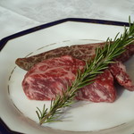 箱根ハイランドホテル　ラ・フォーレ - メインのお肉の焼く前