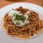 エルミタージュ - 温玉ミートスパ