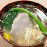 うを徳 - 2017.1 京都海老芋と噴火湾毛蟹のお椀