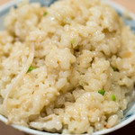 うを徳 - 2017.1 タラバガニ鍋 蟹味噌入り炊き込みご飯