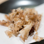 うを徳 - 2017.1 明石の鯛 鱗の唐揚げ