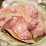 うを徳 - 2017.1 明石の鯛3.8キロ 肝刺し