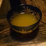 江戸肉割烹　ささや - 柑橘類食前酒